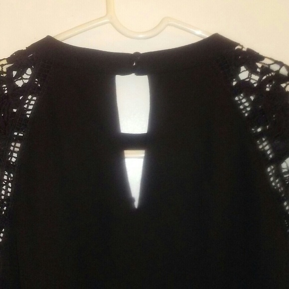 NWOT She + Sky black maxi dress. Size large. - Picture 3 of 4